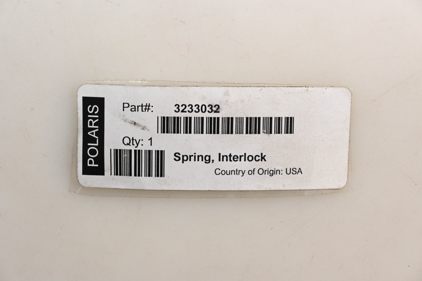 New OEM Polaris 3233032 Interlock Spring NOS