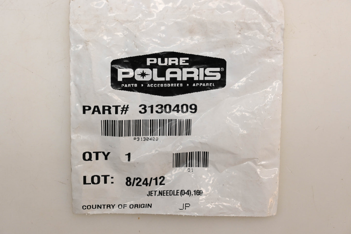 New OEM Polaris 3130409 Carburetor Needle Jet NOS