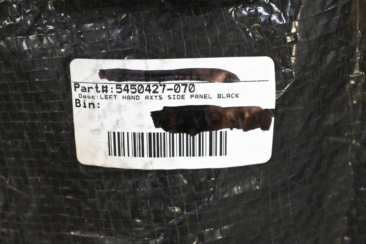 New OEM Polaris 5450427-070 Black Left Side Panel NOS