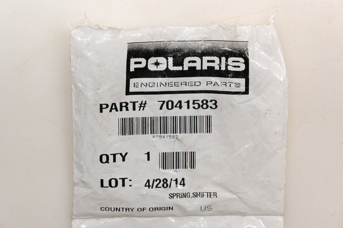 New OEM Polaris 7041583 Shifter Spring NOS