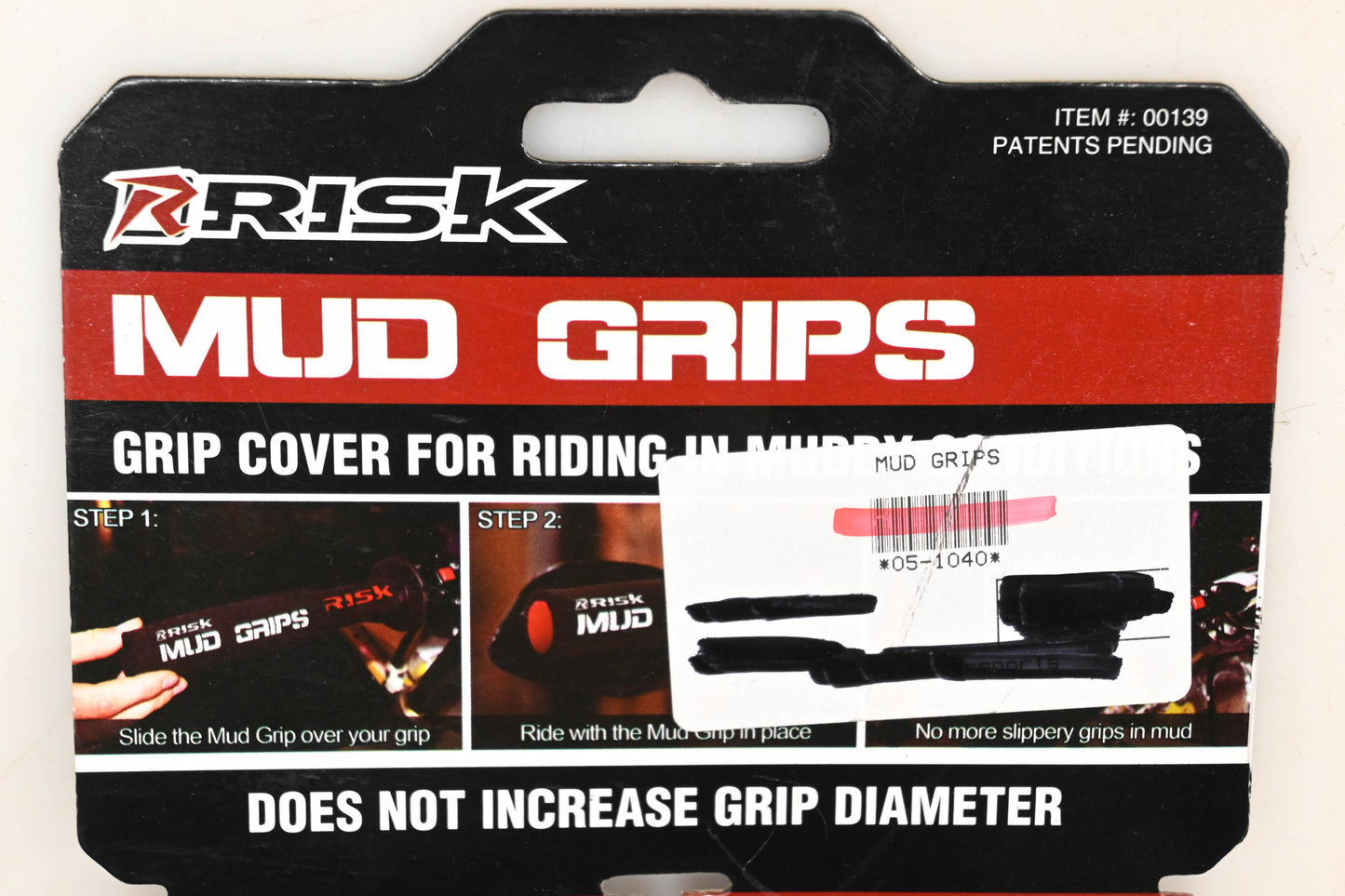 Risk Racing 00-139, 00139, 05-1040 Slide Over Mud Grip Kit NOS