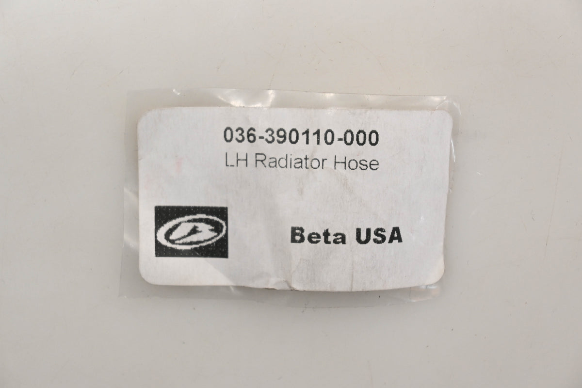 Beta 036-390110-000, 036.39.011.00.00 LH Radiator Hose NOS
