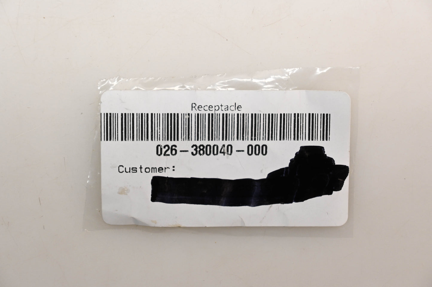 Beta 026-380040-000, 026.38.004.00.00 Pressure Plug Clip NOS