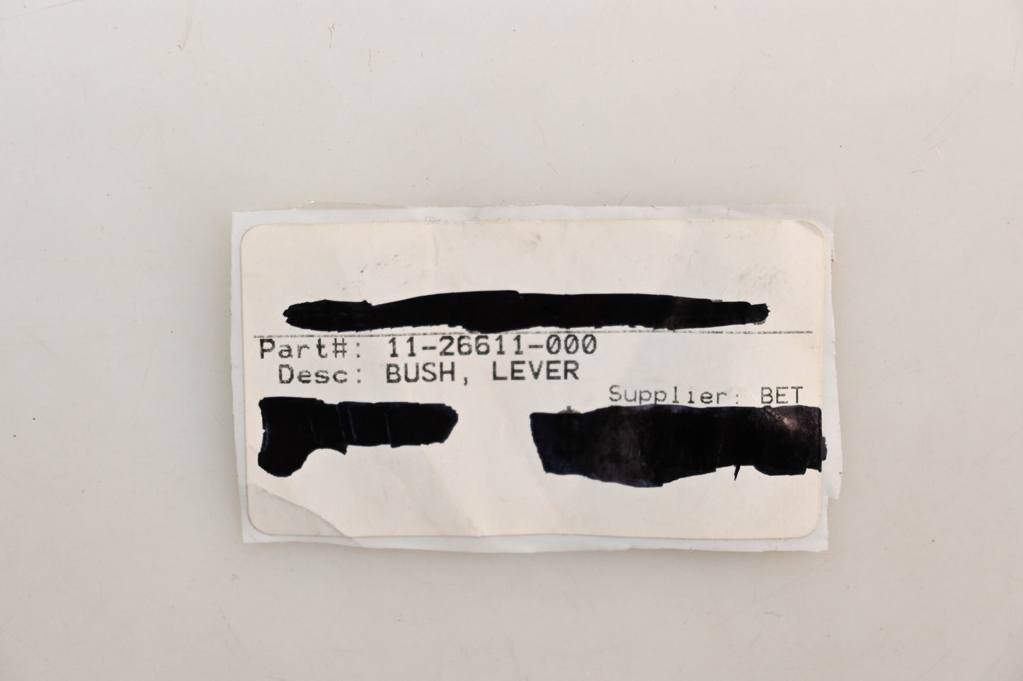 Beta 11-26611-000 Rear Brake Pedal Bushing NOS