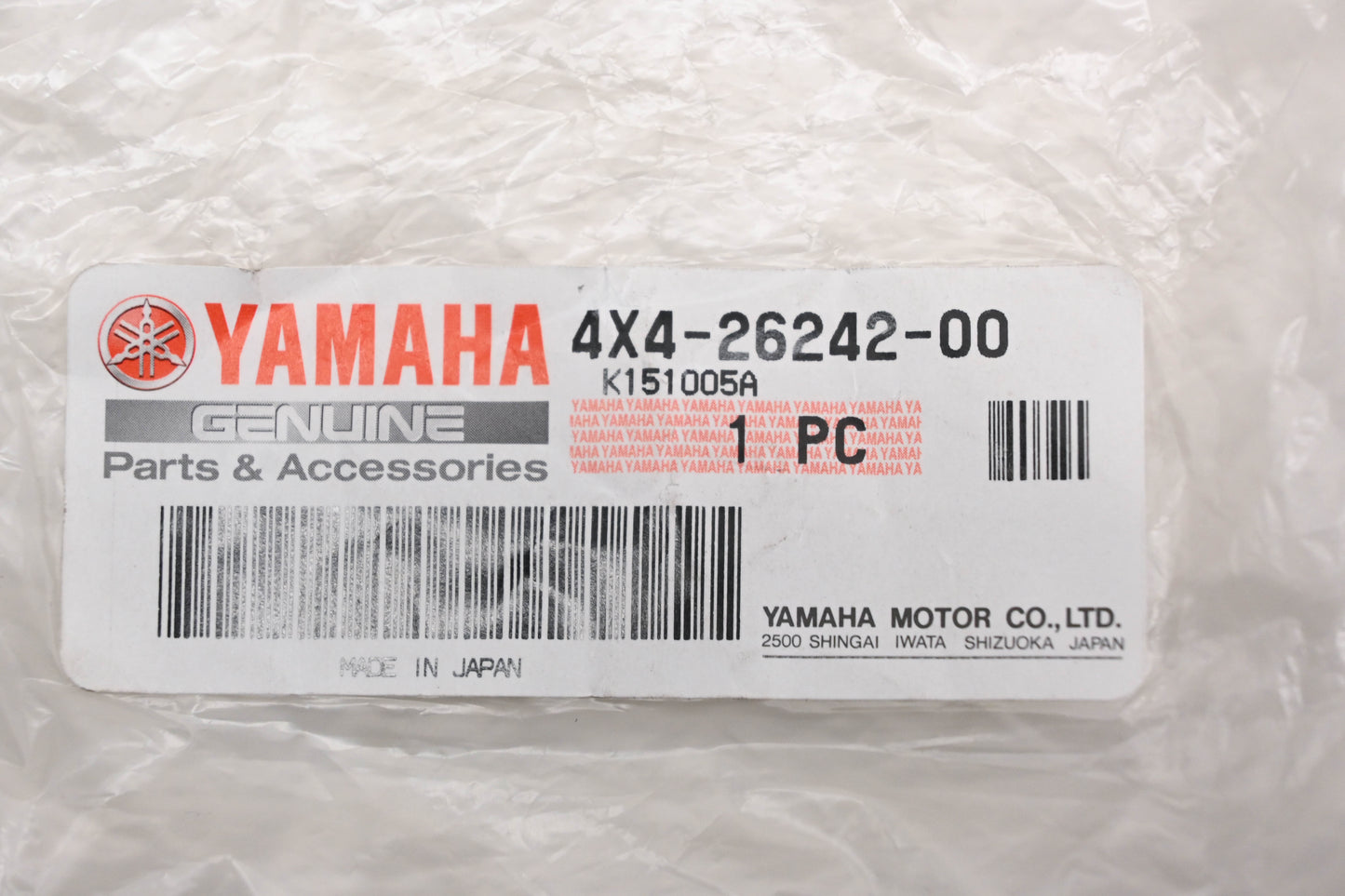 New OEM Yamaha 4X4-26242-00-00 Righthand Throttle Grip NOS