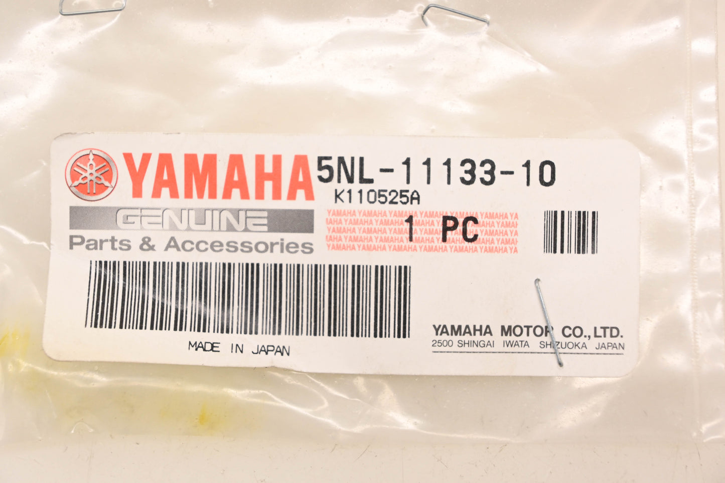 New OEM Yamaha 5NL-11133-10-00 Intake Valve Guide NOS