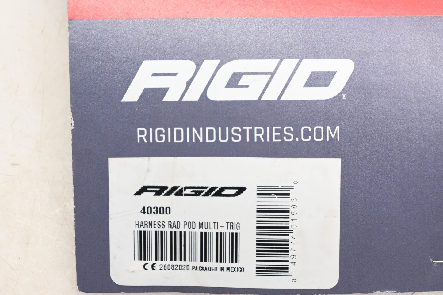 Rigid 40300, 652-40300 Radiance Pod Light Harness Kit NOS