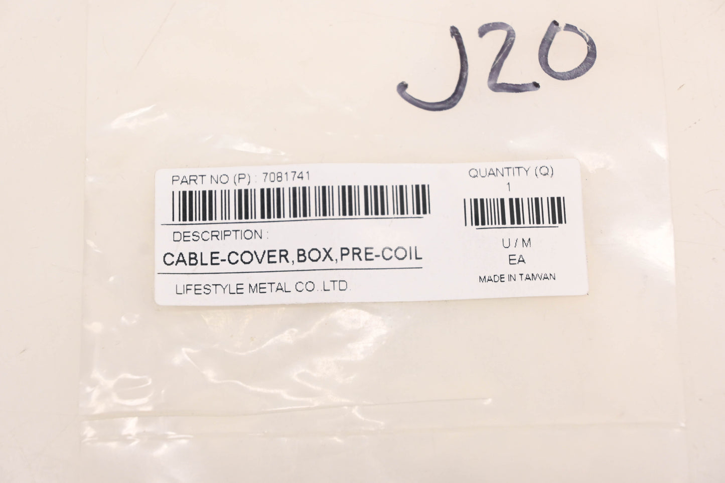 New OEM Polaris 7081741 Pre-Coil Storage Box Cover Cable NOS