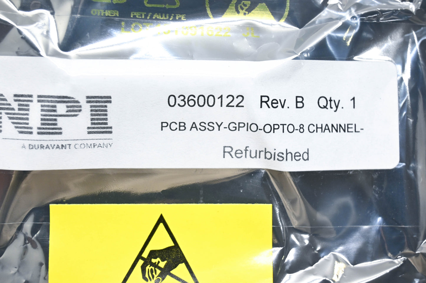 NPI 03600122 PCB 8 Channel Assembly NOS