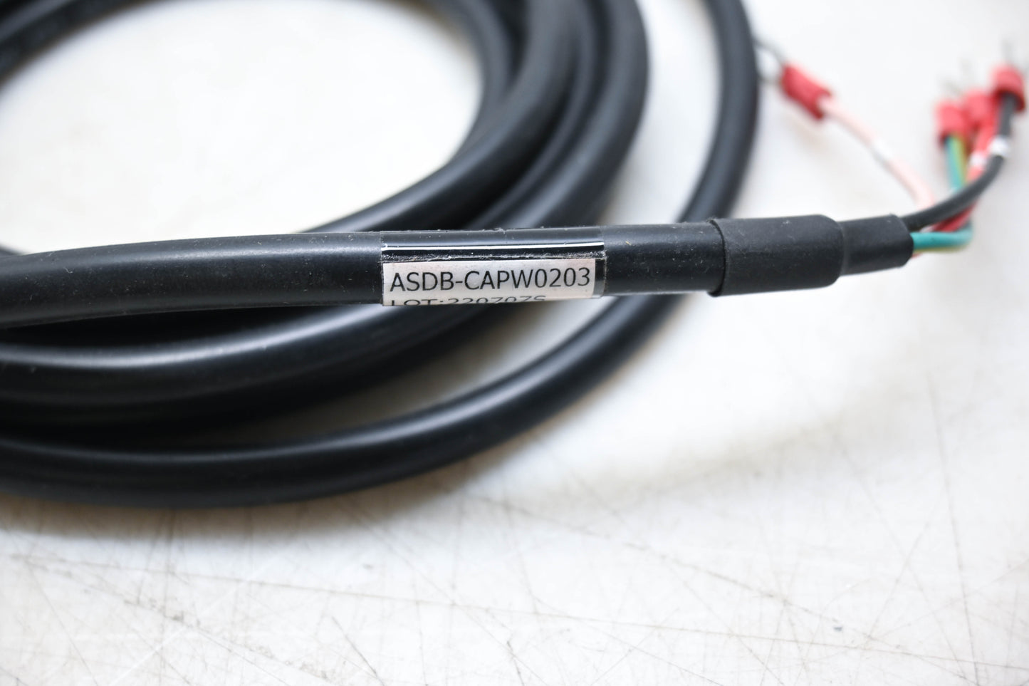 Delta ASDB-CAPW0203 Power Cord for Motor with Brake NOS