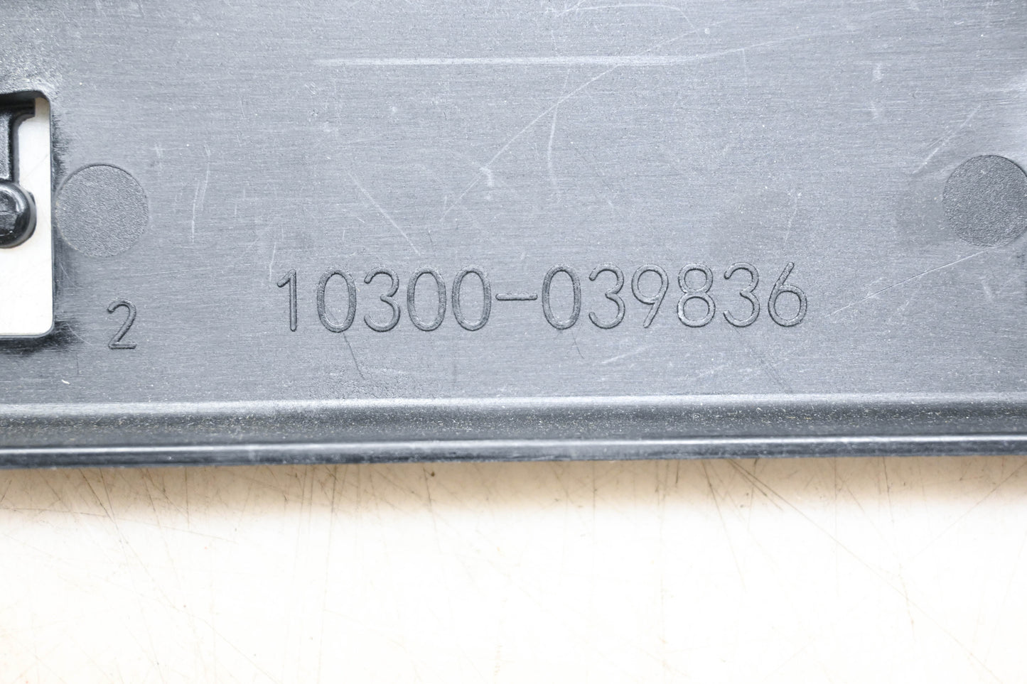 Aftermarket 10300-039836 Black Plastic Brackets Qty 2