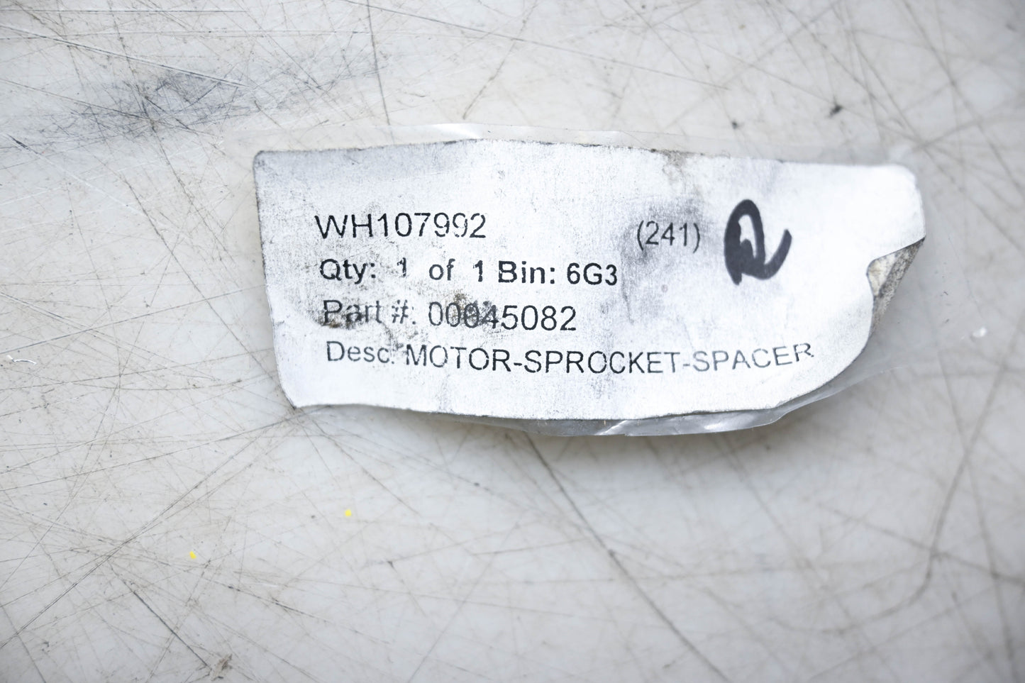 Aftermarket 00045082 Motor Sprocket Spacers Qty 8 NOS