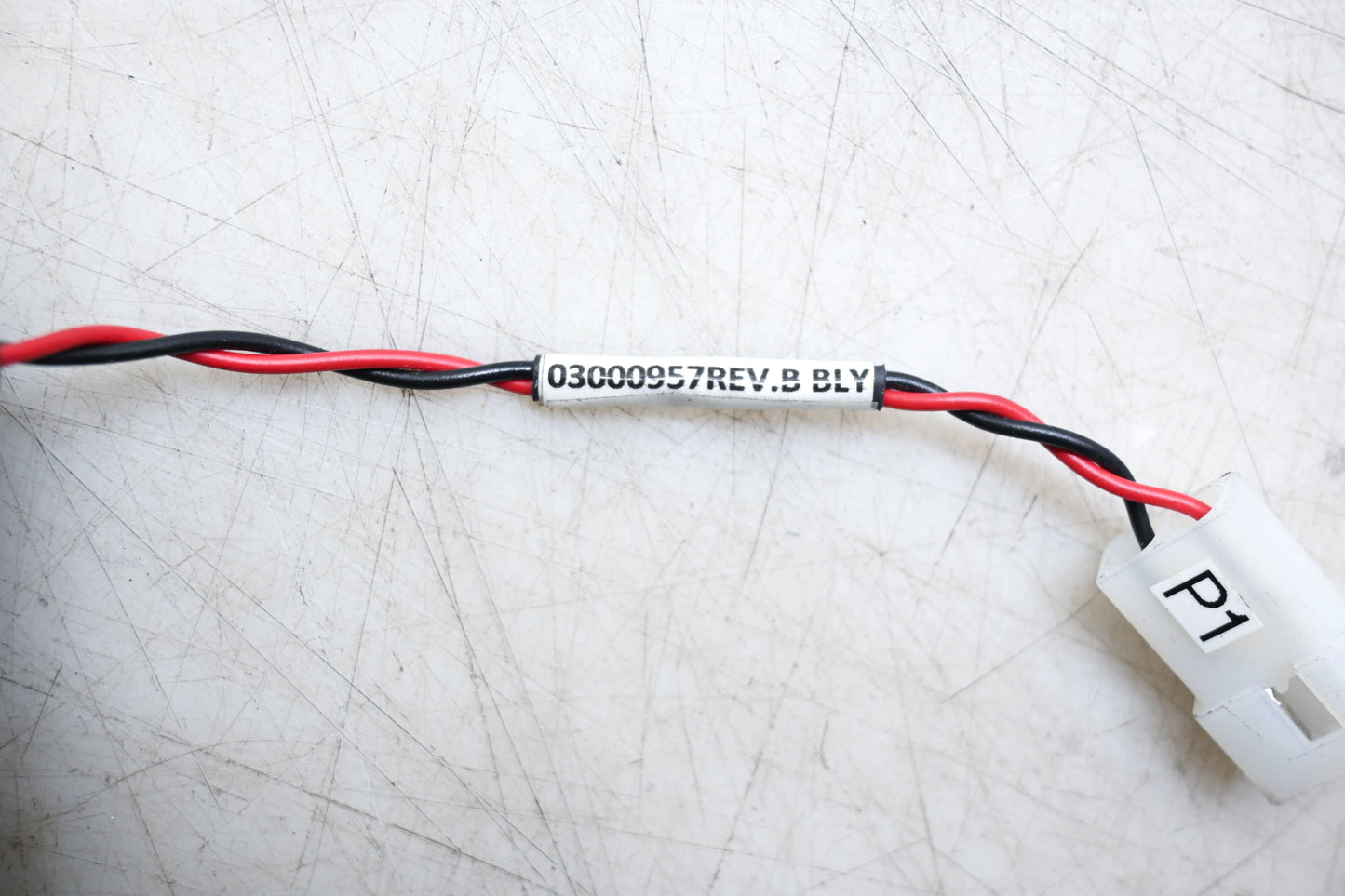 Aftermarket 03000957 Black and Red Cable NOS