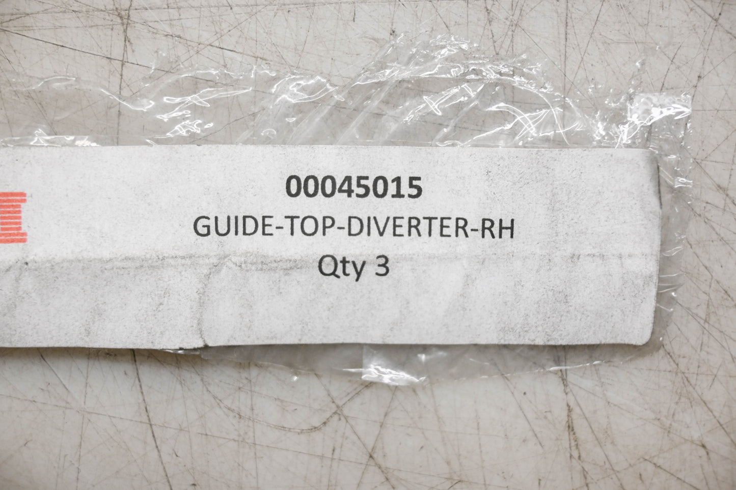 NPI 00045015 Right Hand Top Guide Diverter NOS