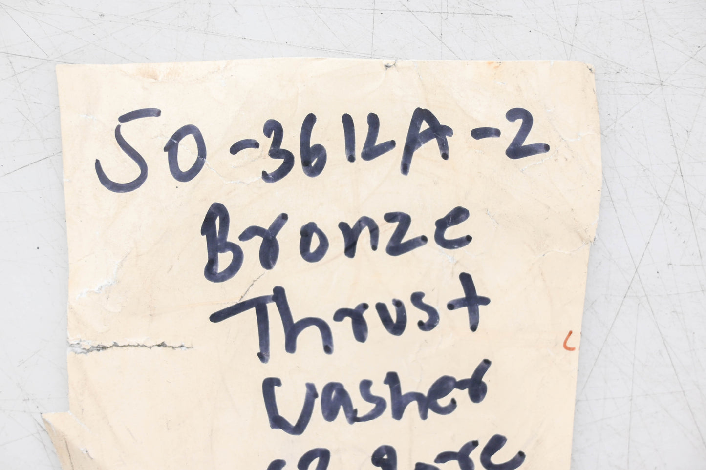 Aftermarket 50-3612A-2 3" Bronze Thrust Washer NOS