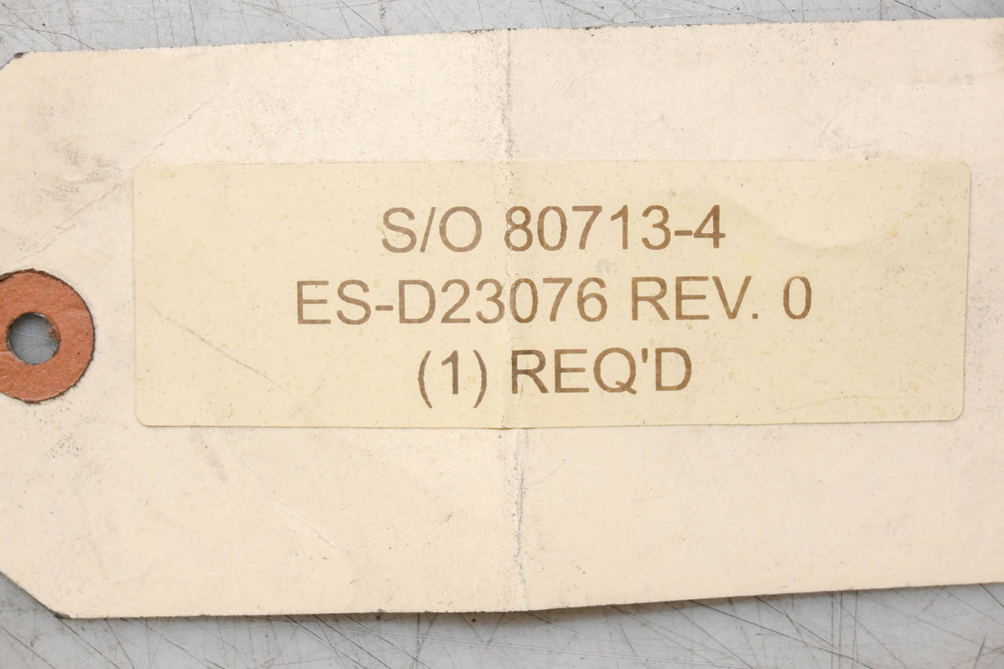 Aftermarket 80713-4, ES-D23076 Miniature Gray Bracket NOS