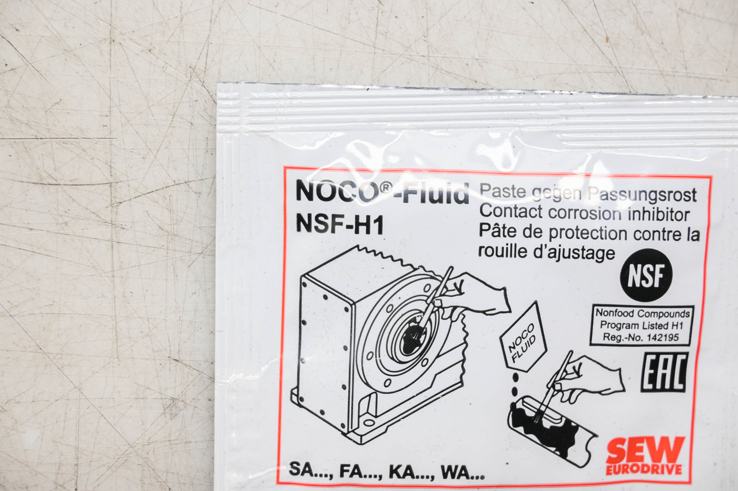 SEW Eurodrive NSF-H1 NOCO-Fluid Lubricant NOS