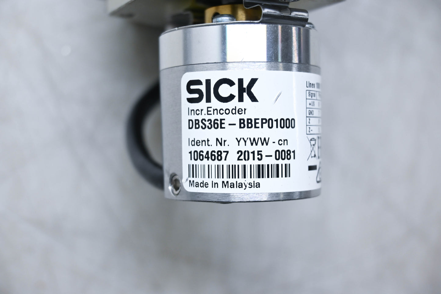 Sick DBS36E-BBEP01000 Incremental Rotary Encoder NOS