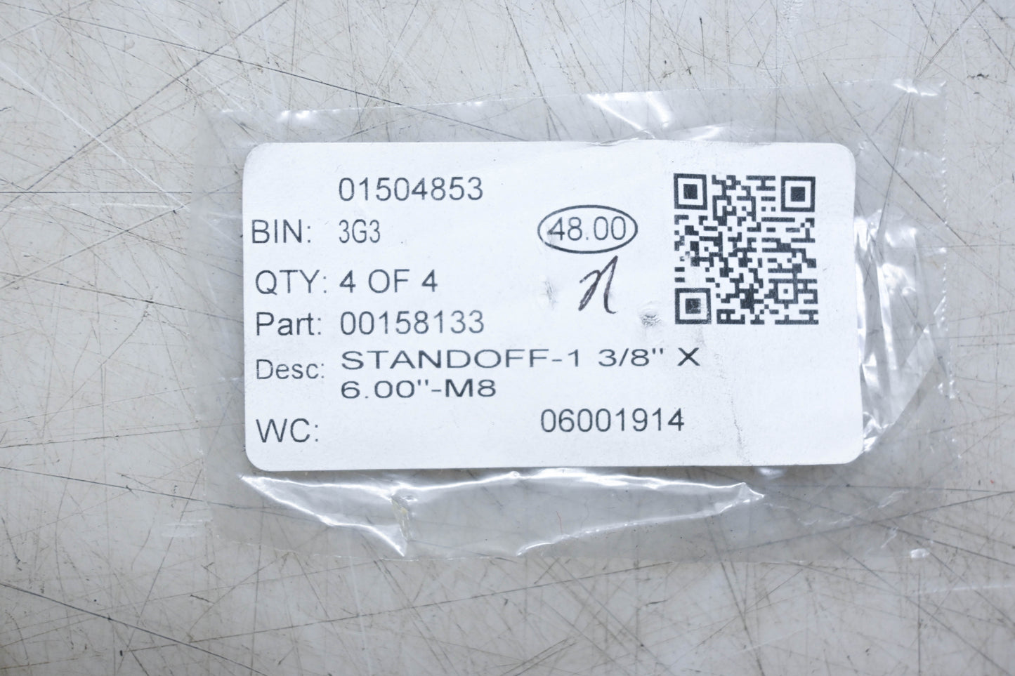 Aftermarket 00158133, 01504853 Standoff 1 3/8"x6" NOS