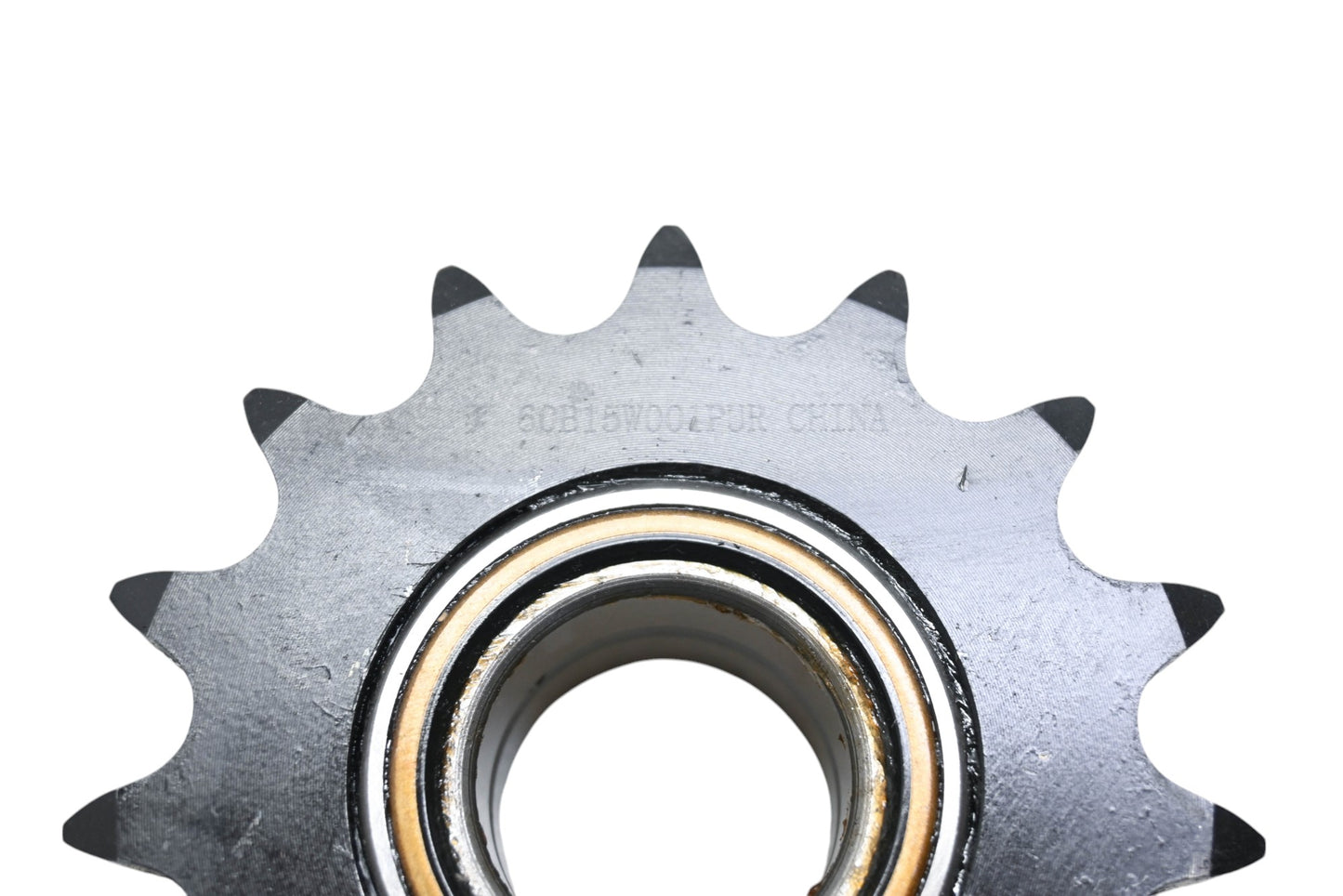 Boston Gear 60B15W001, 60B15 15 Teeth Roller Chain Sprocket, 33mm Bore, 100mm Outer Diameter NOS