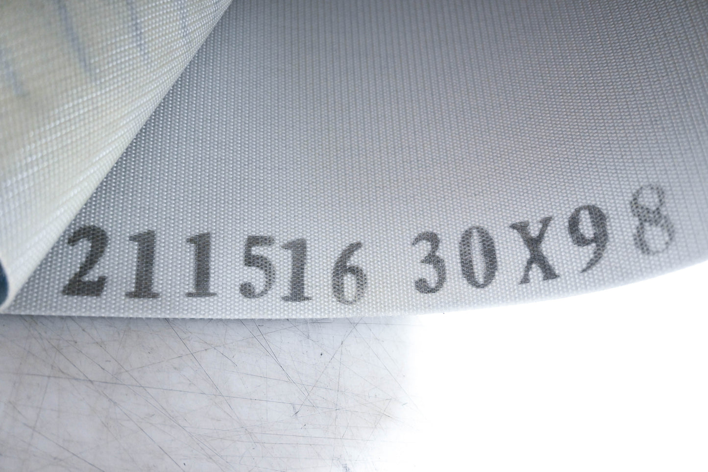 Aftermarket 211516, 01186037 Matte Surface Navy Blue Conveyor Belt 2489x762mm NOS