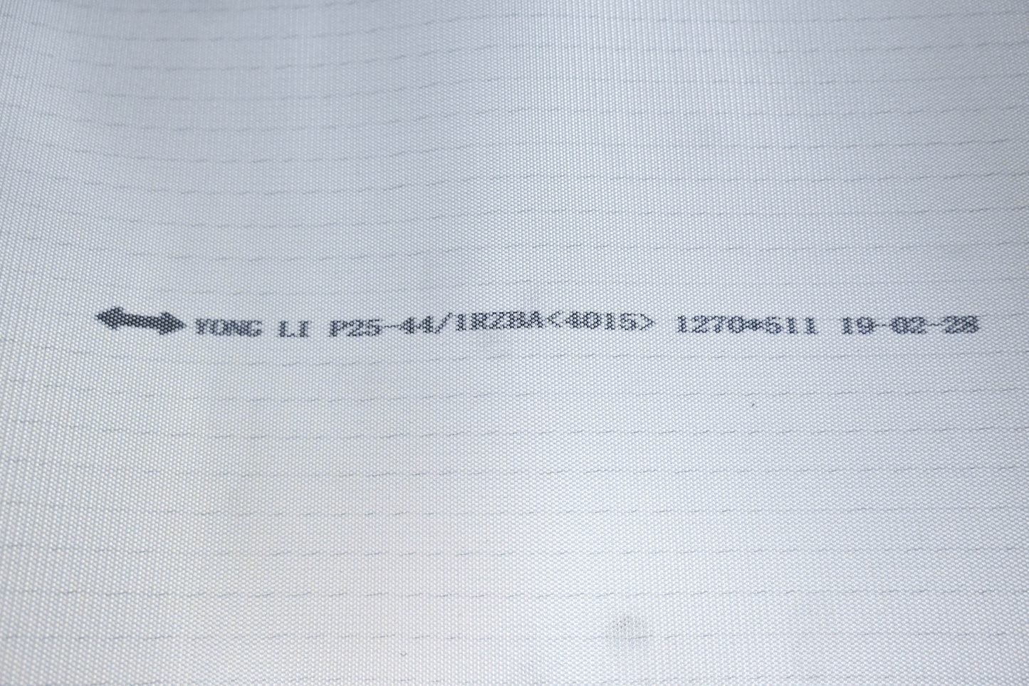 Yongli P25-44/1RZBA 2mm Diamond Surface Gray Conveyor Belt 1270x521mm NOS