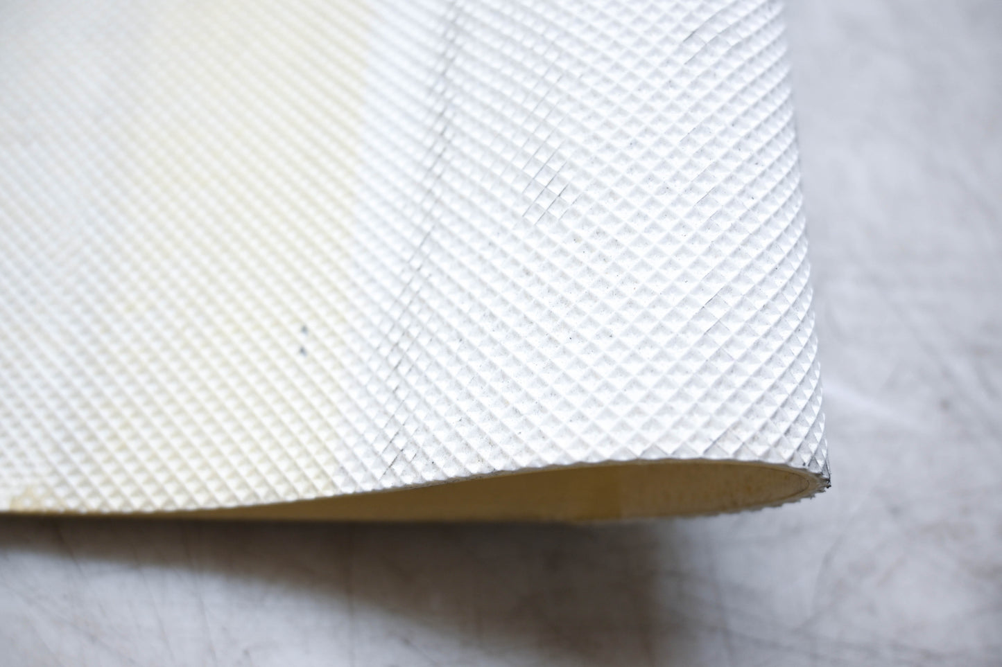 Derco USA U22-24/1 Negative Diamond Surface White Conveyor Belt 720x500mm NOS