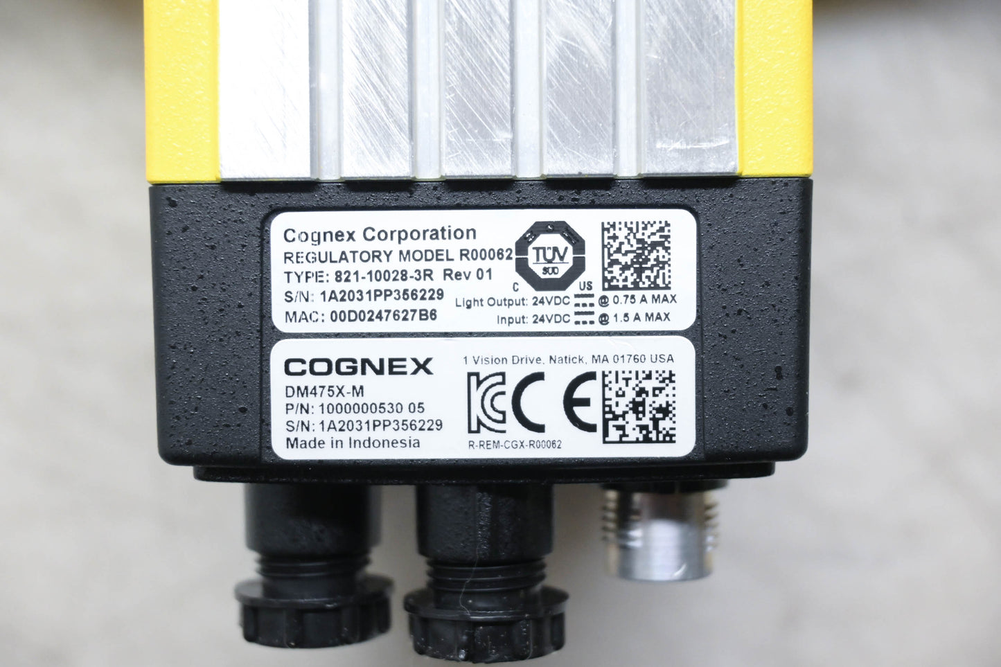 Cognex DM475X-M Barcode Reader Scanner NOS