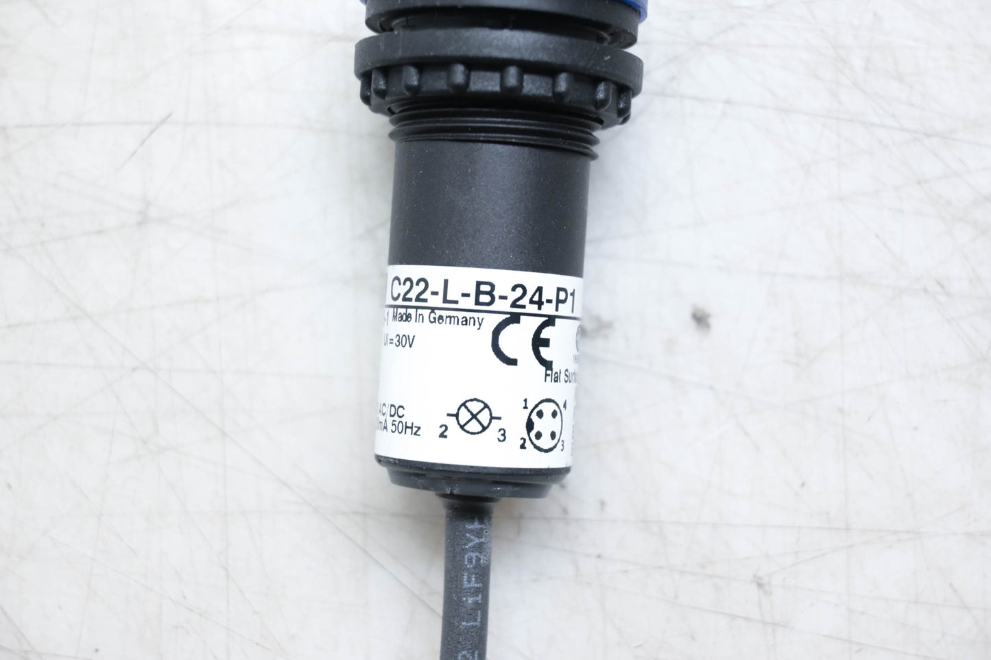 Eaton C22-L-B-24-P1 22mm Blue Indicator Light NOS