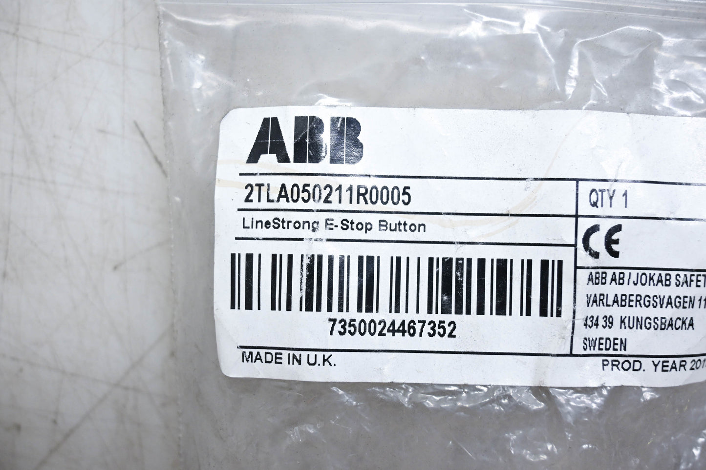 ABB 2TLA050211R0005 LineStrong E-Stop Emergency Stop Push Button NOS