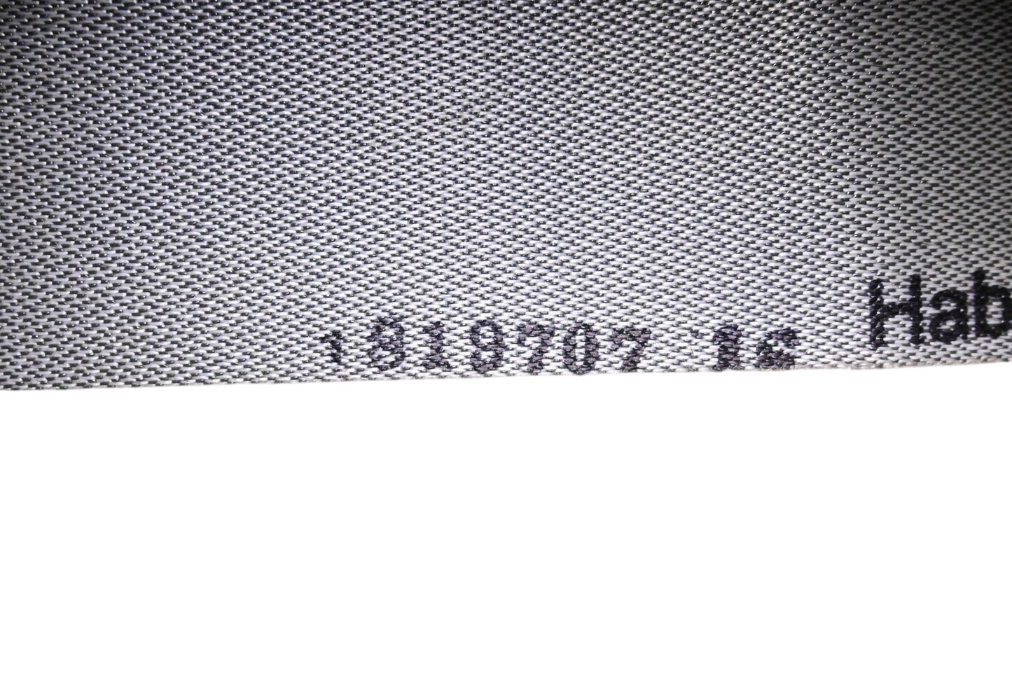 Habasit 1819707 2mm Diamond Surface Dark Gray Conveyor Belt 597x610mm