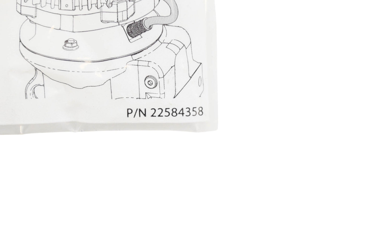 SEW Eurodrive 22584358 Motor Breather Hose Kit NOS