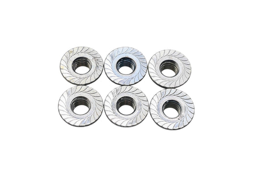 Aftermarket DX012-5 3/8-16 Serrated Flange Hex Nuts Qty 6