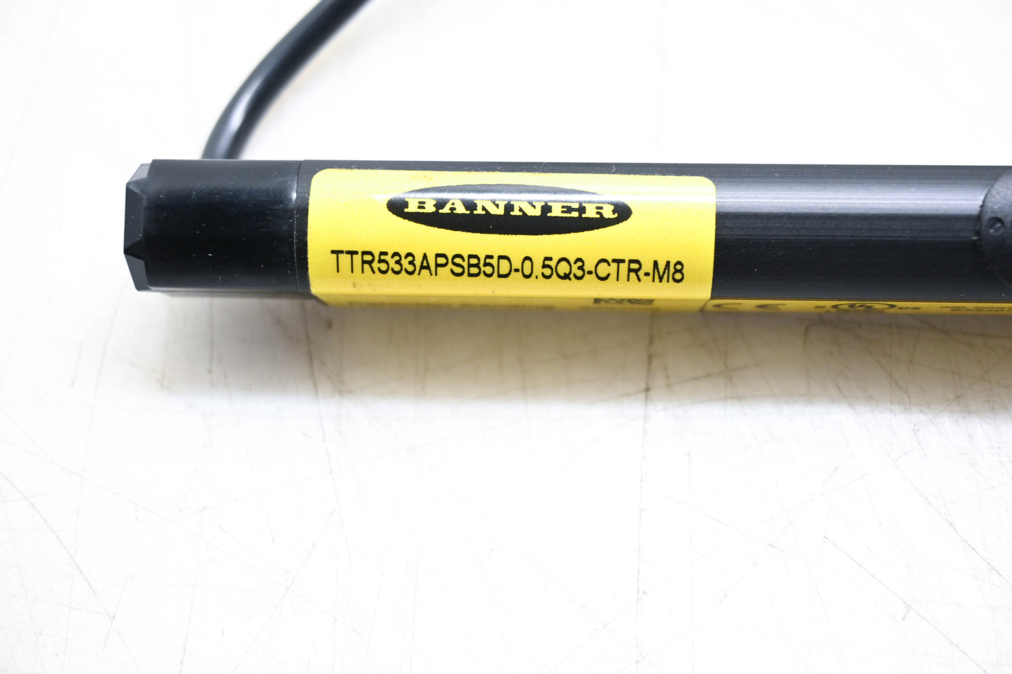 Banner TTR533APSB5D-0.5Q3-CTR-M8 Photoelectric Sensor NOS