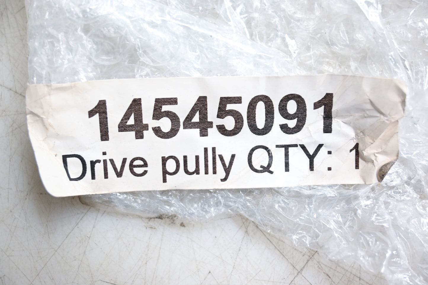 Wipotec 14545091 Drive Pully NOS