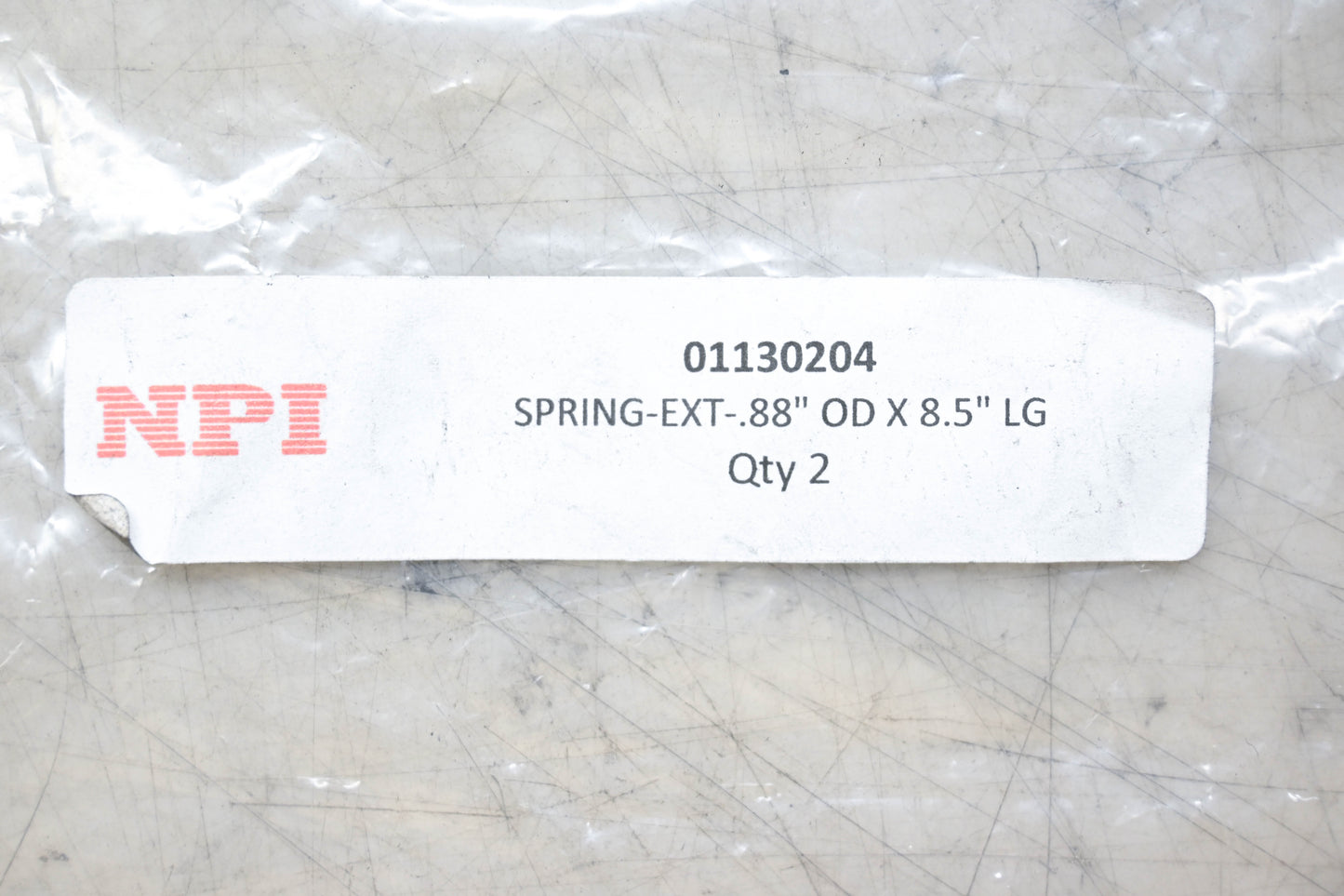 Aftermarket 01130204 7.5" Spring NOS