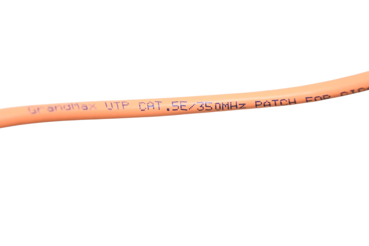 GrandMax CAT-350-001-ORG 1ft Patch Cable NOS