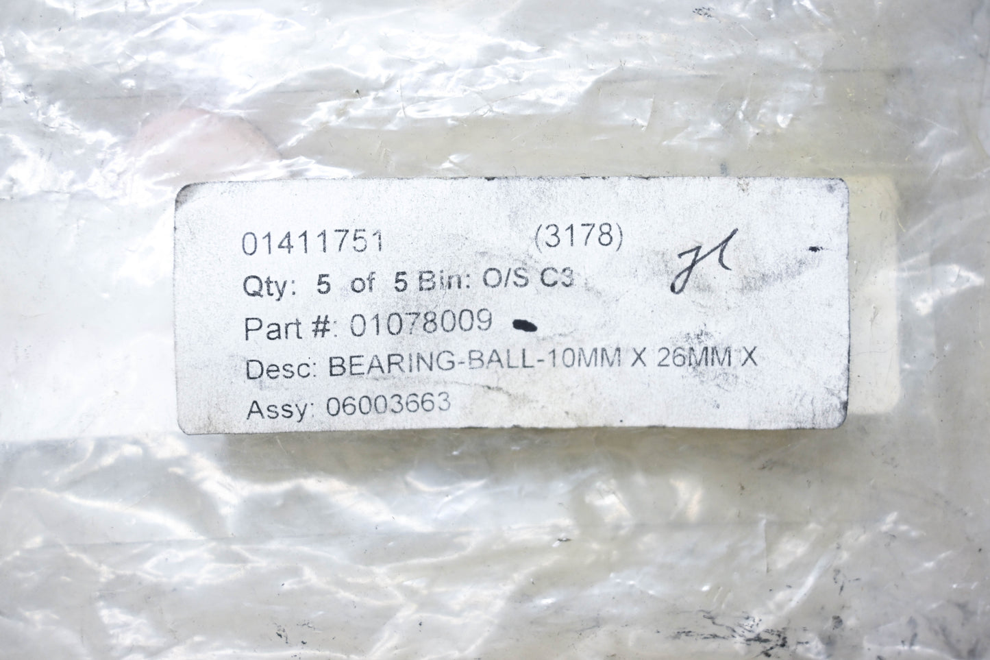 Aftermarket 01078009 Ball Bearings 10mm x 26mm Qty 12 NOS