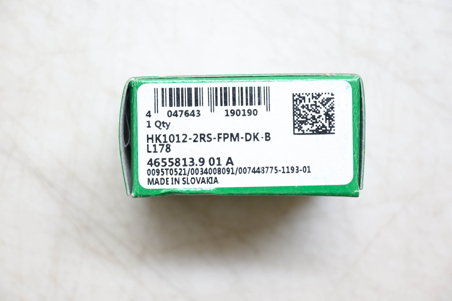 INA HK1012-2RS-FPM-DK-B Needle Roller Bearing 10mm X 14mm NOS