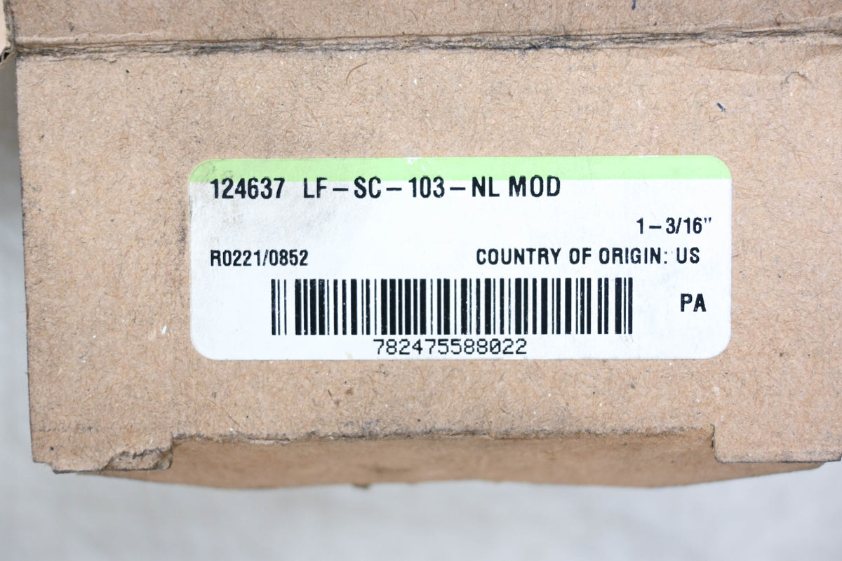 Dodge 124637 LF-SC-103-NL MOD Flange Bearing NOS