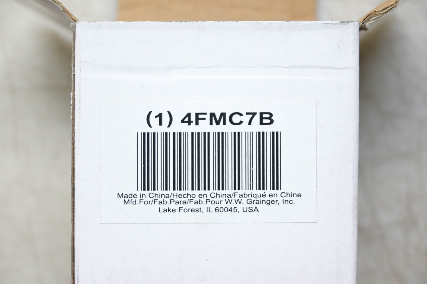 Grainger 4FMC7B Pressure Gauge NOS