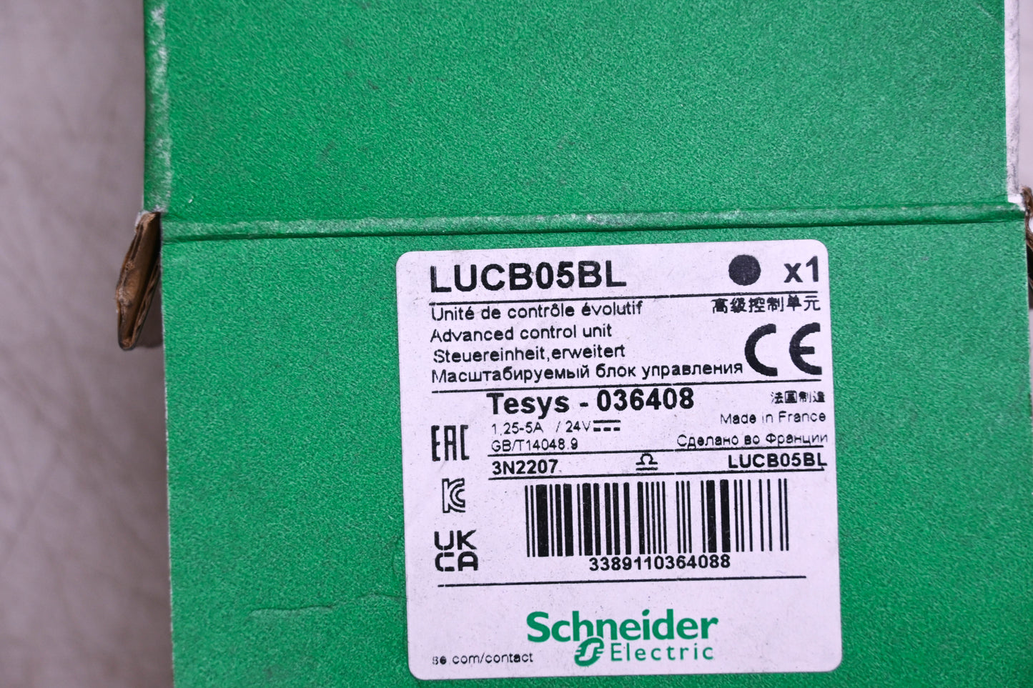 Schneider Electric LUCB05BL Control Unit NOS
