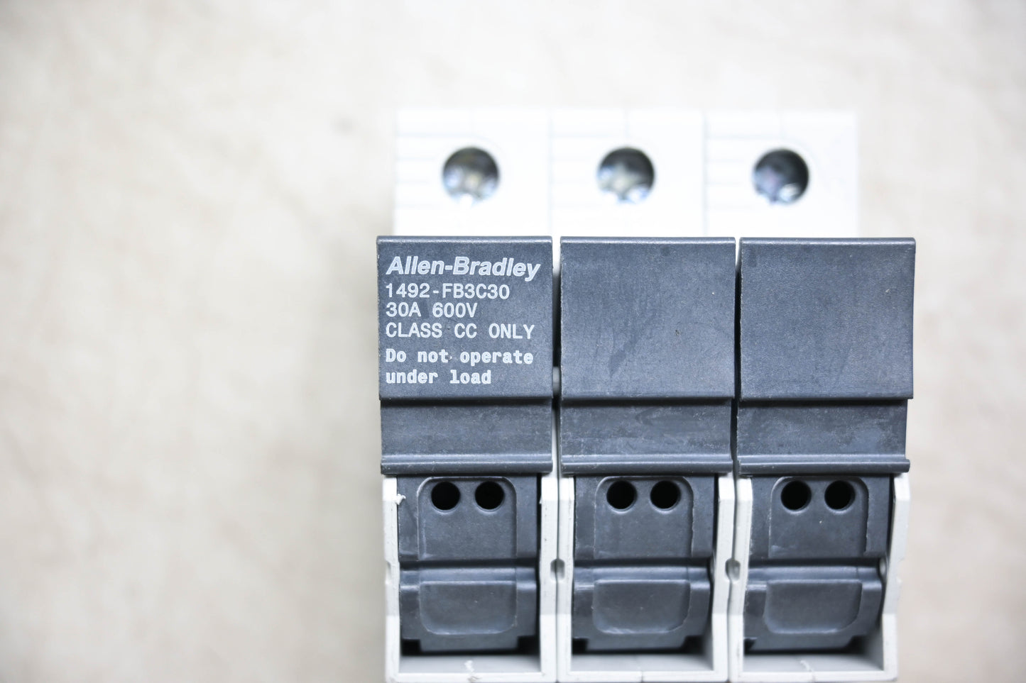 Allen-Bradley 1492-FB3C30 Class CC Fuse Holder NOS