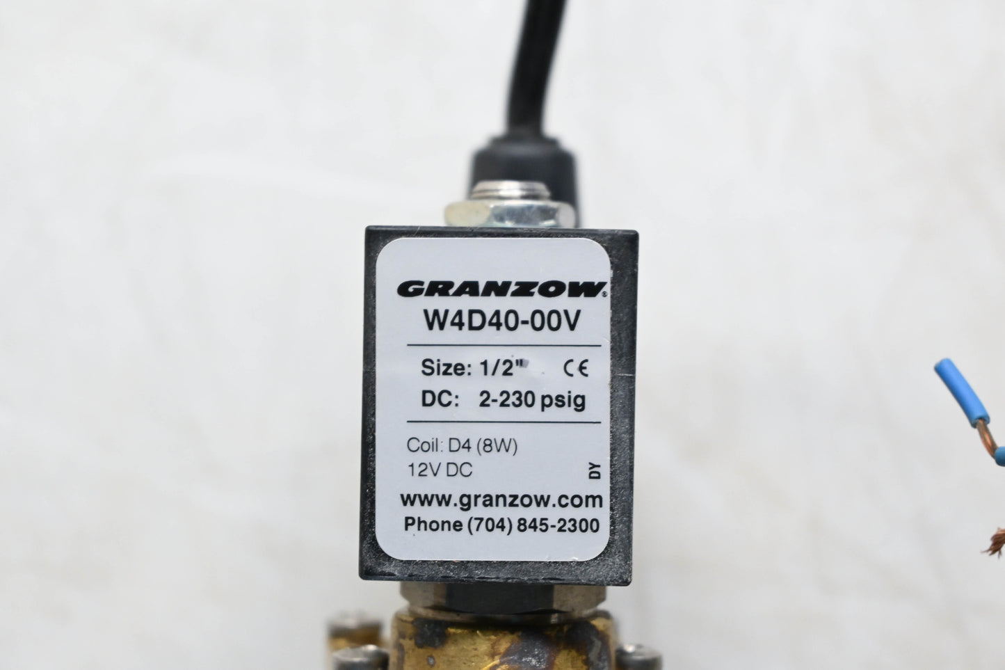Granzow W4D40-00V 1/2" Solenoid