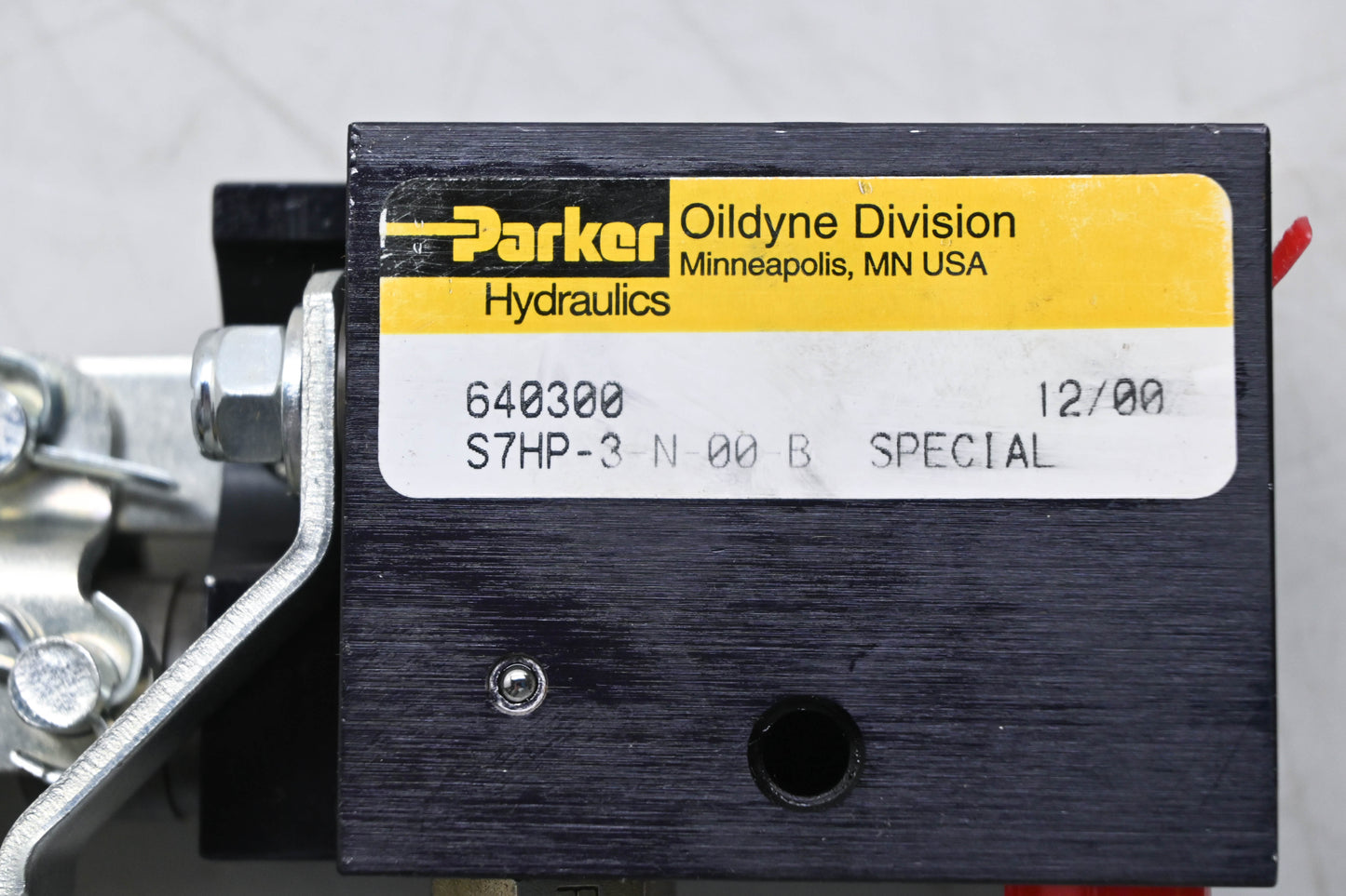 Parker Hydraulics S7HP-3-N-00-B, 640300 OilDyne Hand Pump