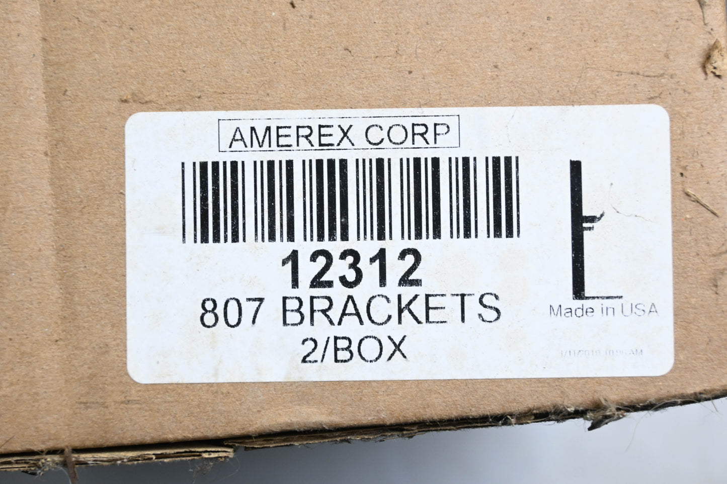 Amerex Corp 12312, Model 807 Model 807 Heavy Duty Fire Extinguisher Bracket NOS
