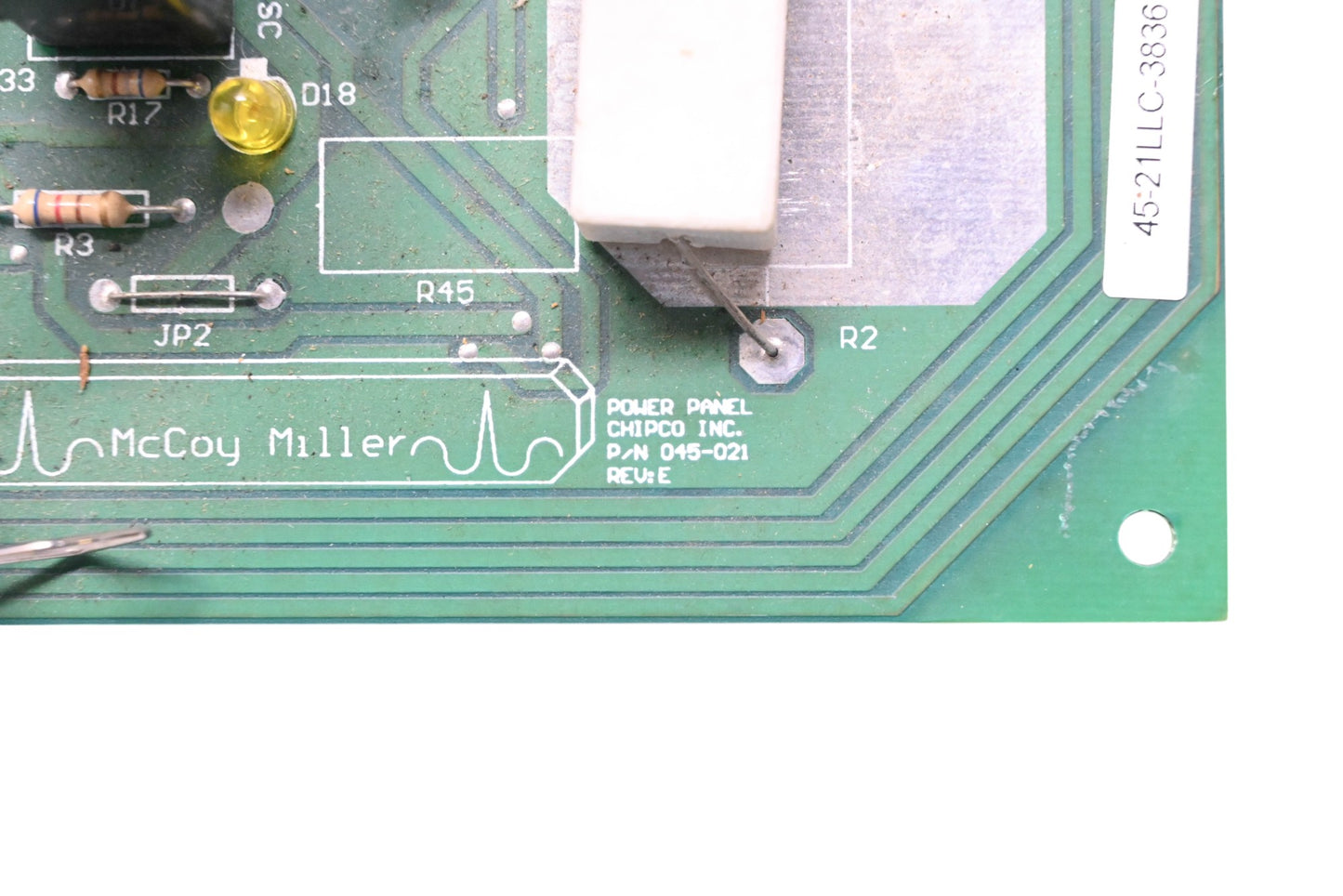 McCoy-Miller 045-021, 45-21LLC-3836 Ambulance Main Power Distribution Board