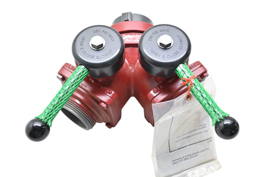 Akron Brass 1582 2.5" NH - 2.5" NH Hydrant Wye NOS