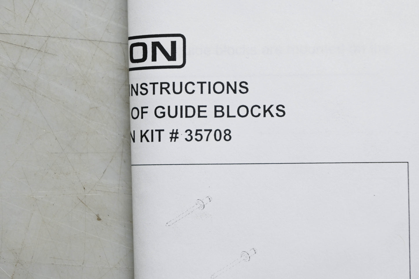 Ricon 35708 Inboard Rollstop Guide Blocks Kit NOS