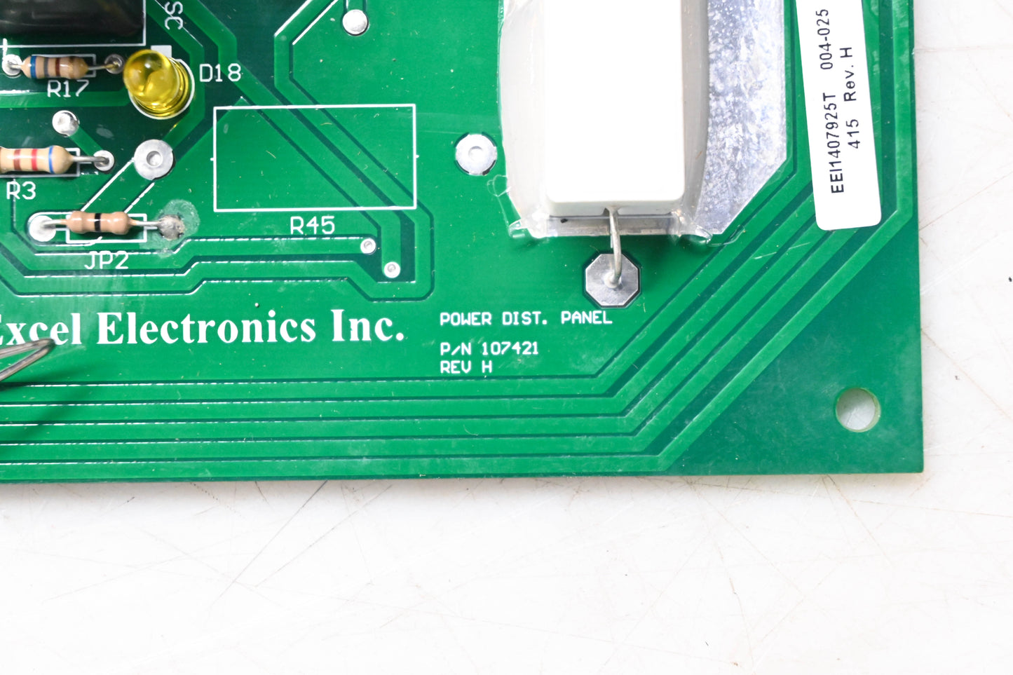 McCoy-Miller 107421 Main Power Distribution Board Rev H